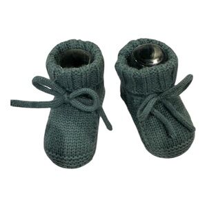 Knit Baby‎ Booties - Teal